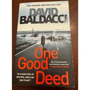 David Baldacci One Good Deed Aloysius Archer Historical‎ Crime Novel